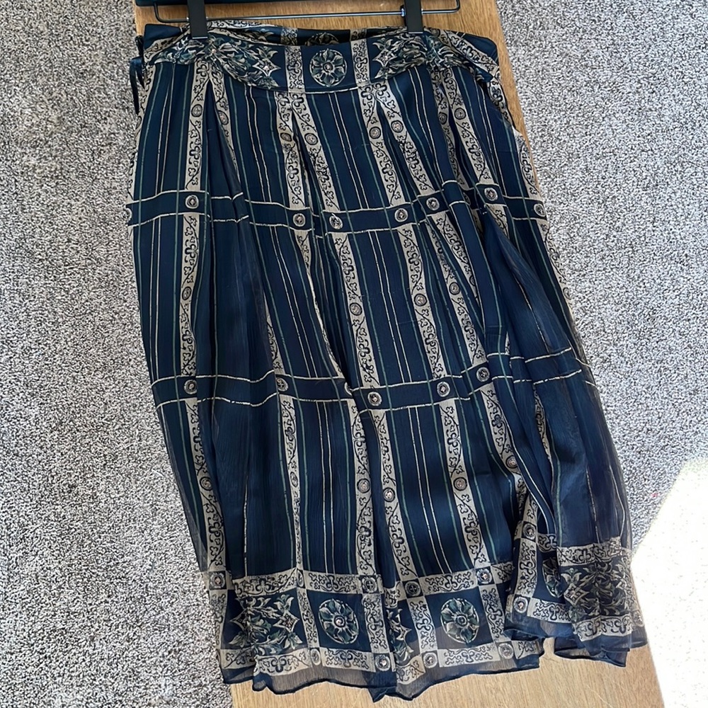 Silk skirt